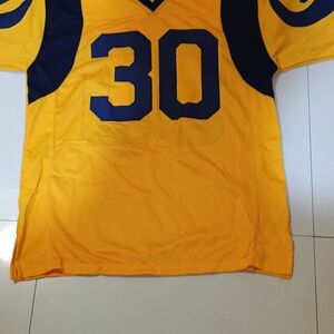 Nike Yellow and Blue Men's Jersey